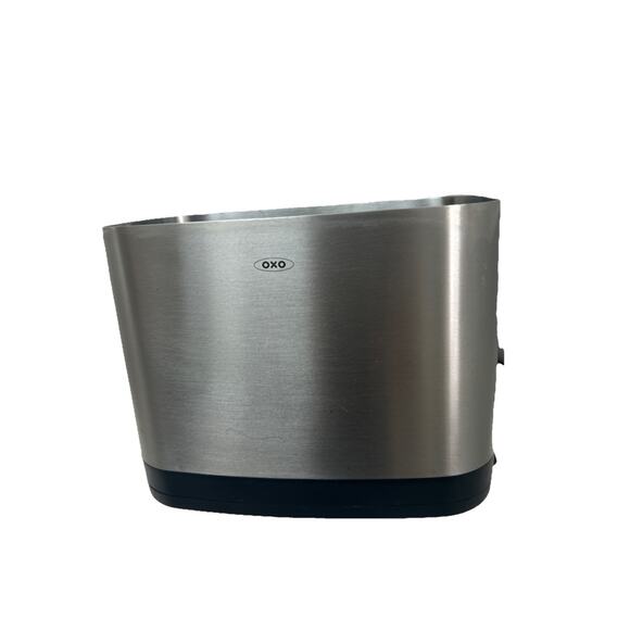 OXO Good Grips STAINLESS Steel Utensil HOLDER with REMOVABLE Base, NEW - Picture 1 of 6